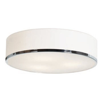 Chrome 3 Light Down Lighting Pendant from the Aero Collection