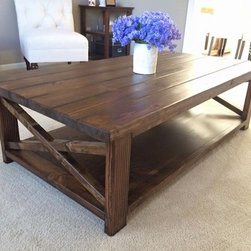 Rustic Coffee Table - Coffee Tables