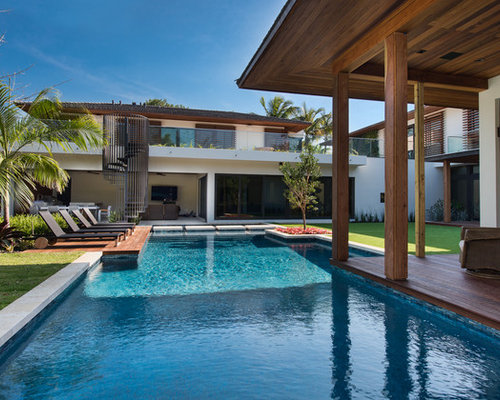 Best Contemporary Pool Design Ideas & Remodel Pictures | Houzz