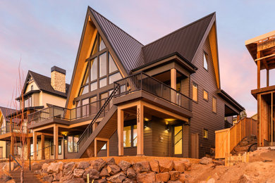 Trendy exterior home photo in Portland