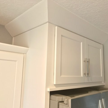 Milan, IL New Construction MSI Quartz Koch Express Cabinets White and Java
