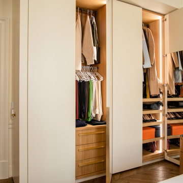 Charles Street , Master Bedroom and Living room