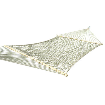 Cotton Rope Hammock, Double, Natural