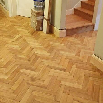 Herringbone Parquet Wilesden, London