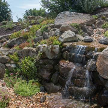 Craftsman Home with perennial gardens