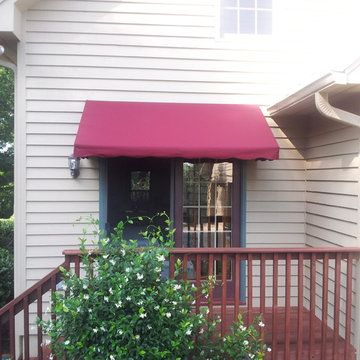 Residential awnings - canvas