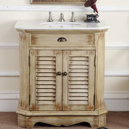 Distressed Bathroom Vanities - Bathroom Vanities And Sink Consoles