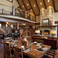 Great Room Fireplace Art