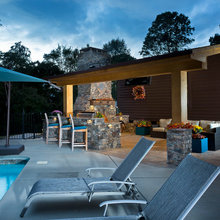outdoor kitchen