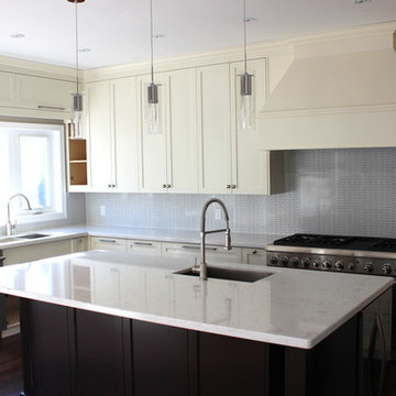 Kitchen With two sinks