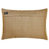 Beige Linen Blend 12"x20" Lumbar Pillow Cover Lace, Linen Blend - Ayat