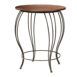 Bell Bar Table (36in. Tall) by Stone County Ironworks - Indoor Pub And Bistro Tables