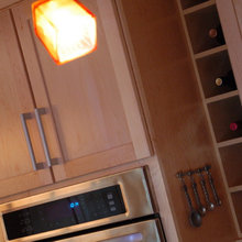 Kitchen Cabinetry (Wine Rack Idea)