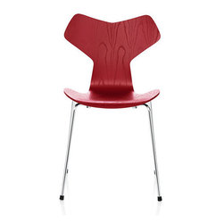 Jacobsen Grand Prix Chair - Red - Dining Chairs