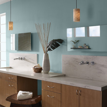 Blue Bathroom