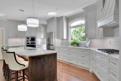 Transitional kitchen photo in Other