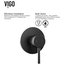 VIGO Magnolia Handmade Matte Stone Vessel Sink With Wall Mount Faucet