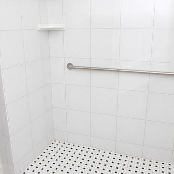 ADA Compliant Bathroom With Wheelchair Accessible Shower