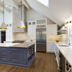 Pittsburgh, PA - Transitional - Metal Kitchen Countertop - Kitchen Countertops