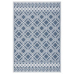 Safavieh - Safavieh Machine Washable Martha Stewart Indoor-Outdoor MSRO374 Rug, Grey/Ivory - All of our hand-woven and hand-looped Martha Stewart Rugs represent the collaboration between the design experts at Martha Stewart and Safavieh's weavers. Their interpretation of each design makes every rug an entirely unique creation. And all of our rugs, including those that are machine-made, feature unmatched warmth, vitality, and character. We've also chosen wonderful colors and fine fibers, like cotton, wool, and silk, which offer exceptional luster, softness, and durability.