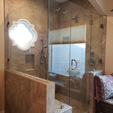 Backsplash and Stone Showers