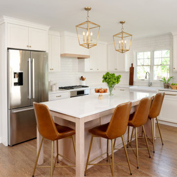 Family Time Renewed with this Open Floorplan Kitchen