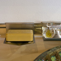 Soap Shelf, Toothbrush Holder - Bathroom Cabinets