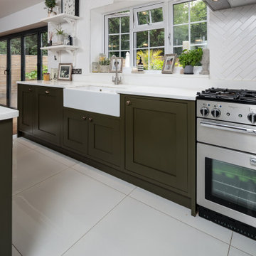 Lynwood - Green Shaker Kitchen