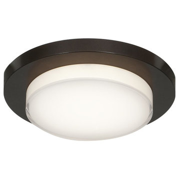 Access Lighting Link Plus Dimmable LED Flush Mount - Bronze