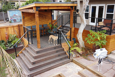 Example of a deck design in San Diego