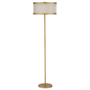 Safavieh Evie 58.25" High Mesh Floor Lamp