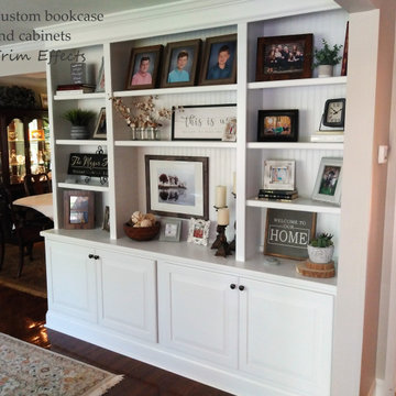 Built in display cabinet