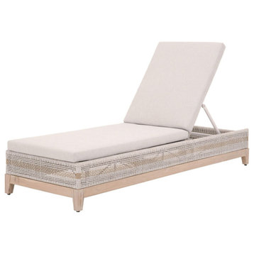 Essentials For Living Woven Tapestry Outdoor Chaise, Grey