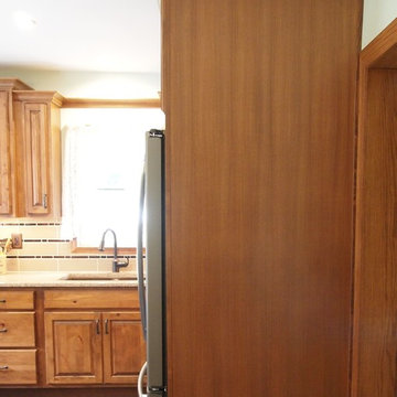 Galva, IL- Rustic Beech Kitchen With Storage Galore!