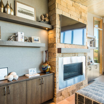 Contemporary in the mountains