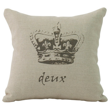 Crown Pillow, "Deux"