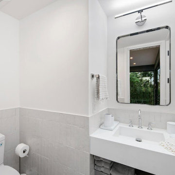 Spa/Sauna Gym and Powder Bathroom