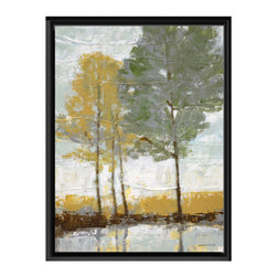 Ready2hangart, Inc. - Lakeside View II Framed Canvas Wall Art by Norman Wyatt Jr. - Prints And Posters
