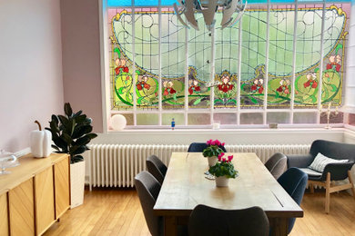 Inspiration for a 1950s dining room remodel in Nancy