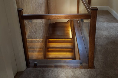 Design ideas for a modern staircase in Other.