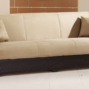 Enea Sofa Sleeper | Rainbow Dark Beige