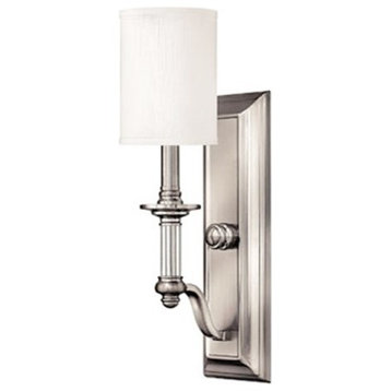 Hinkley Sussex - 17.75" Wall Sconce, Brushed Nickel Finish