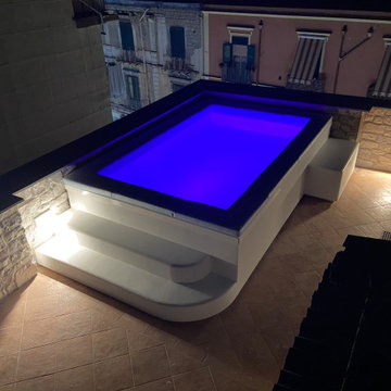 Spa Space® la mini piscina su misura per il tuo terrazzo/attico/veranda/giardino