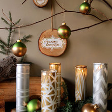 3 EASY CRAFTS FOR A GLITTERY WOODLAND HOLIDAY DISPLAY