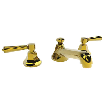 Newport Brass 1200 Metropole Widespread Bathroom Sink Faucet - - Polished Brass