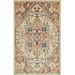 Unique Loom - Unique Loom Beige Nyhavn Harbour Oslo 5' 0 x 8' 0 Area Rug - The Oslo Collection is the perfect choice for anyone looking for rich, eye-catching patterns for their home. Enhance your space with lovely teals, reds, creams, and blues paired with traditional, vintage, and tribal motifs. This Oslo rug is just the right addition to your home's decor.