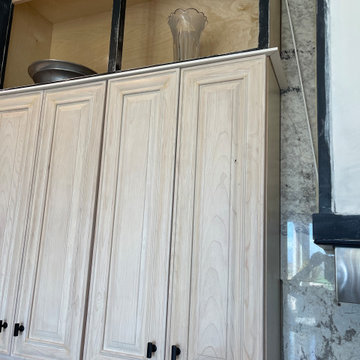 Two Tone Kitchen Reface and Partial Build
