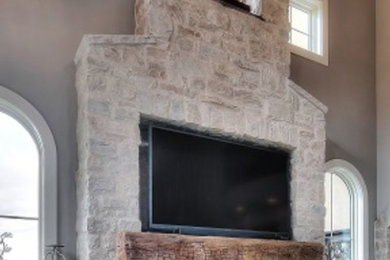 Fireplace Reface (veneer brick, stone and tile)