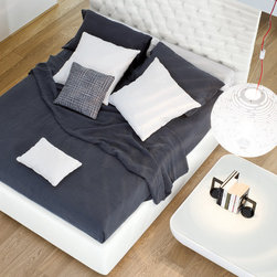Buttondream Bed by Bonaldo - Platform Beds