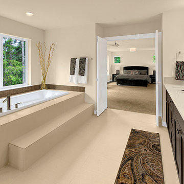 Master Bathroom with Soaking Tub